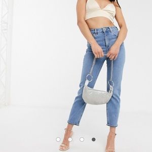 ASOS DESIGN high waist slim mom jeans